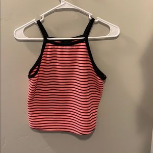 Stripped crop top